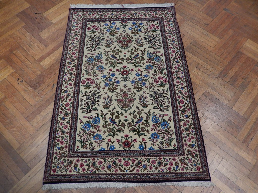 4.5 x 6.7 Persian Transitional Soft Plush Carpet Heirloom Quality Rug