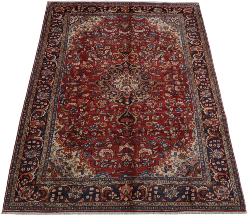 8.5 x 12.6 Premium Persian Traditional Woo Hamadan Rug 