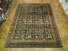 Load image into Gallery viewer, 10.4 x 13.7 Unique Handmade Agra Rug Black #PIX-16711 B