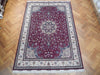 Load image into Gallery viewer, 8 x 11.9 Authentic High Quality Persian Tabriz Wool and Silk Rug 500 KPSI #PIX-21877