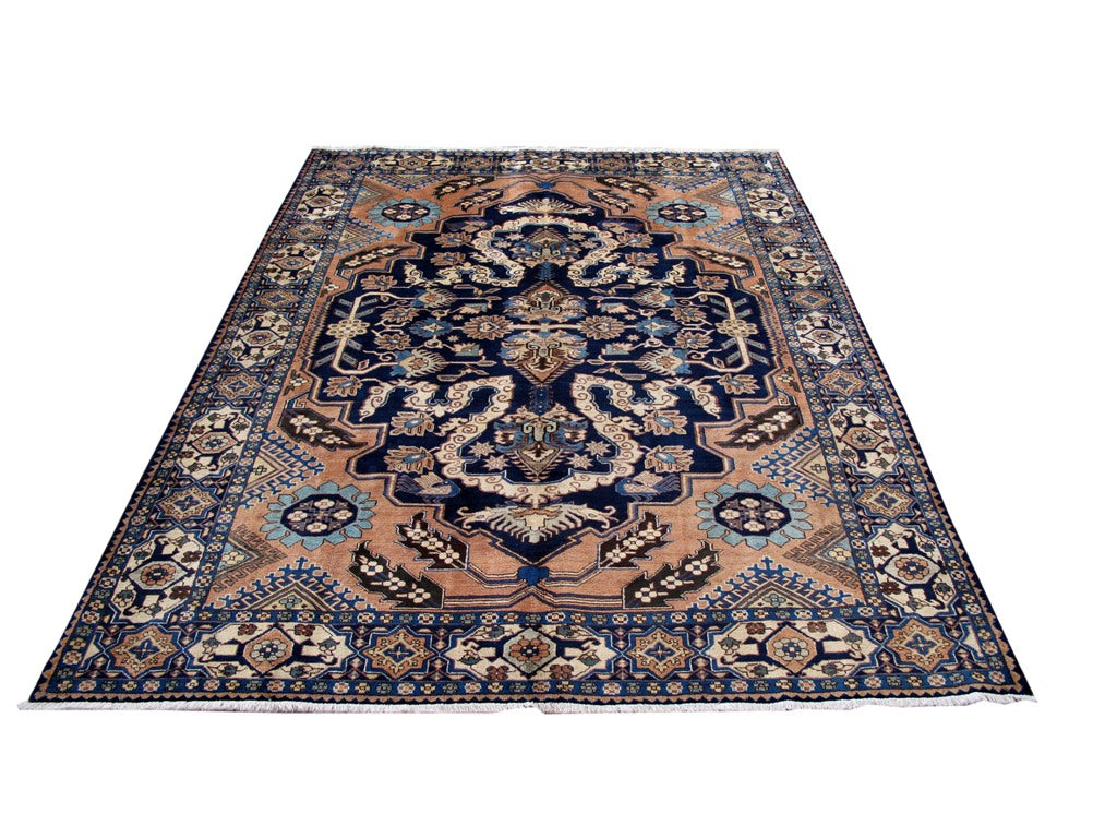 7.11 x 10.6 Genuine Persian Ardebil Tribal Quality Rug #B-80799