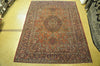 Load image into Gallery viewer, 6.11 x 9.10 Genuine Antique Persian Kashan Rug 1940&#39;s #PIX-28765