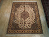 Load image into Gallery viewer, 8.1 x 9.9 Authentic High Quality 400 KPSI Wool and Silk Persian Tabriz Rug IRAN  #PIX-18228