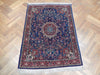 Load image into Gallery viewer, 4.7 x 6.4 Transitional Geometric Persian Pattern Wool Silk Handmade Rug