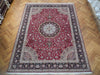 Load image into Gallery viewer, 9.10 x 12.8 High Quality Authentic Persian Tabriz Rug Handmade Iran Wool and Silk 400 KPSI #PIX-21905