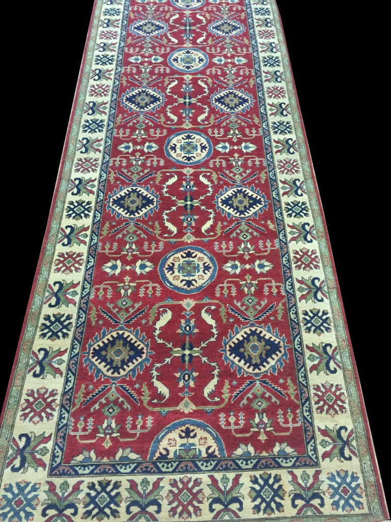 5' x 24' Wide Long Runner Handmade Afghanistan Rug  #PIX-28007