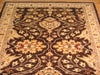 Load image into Gallery viewer, 3.10 x 11.10 Wide Runner Natural Wool Dark BROWN #PIX-9932