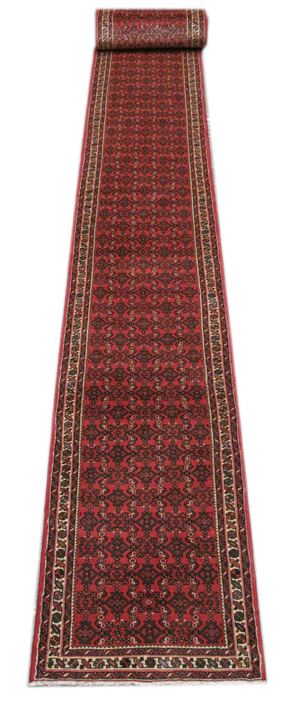 29' Long Runner Persian Herati Huseinabad #PIX-82640