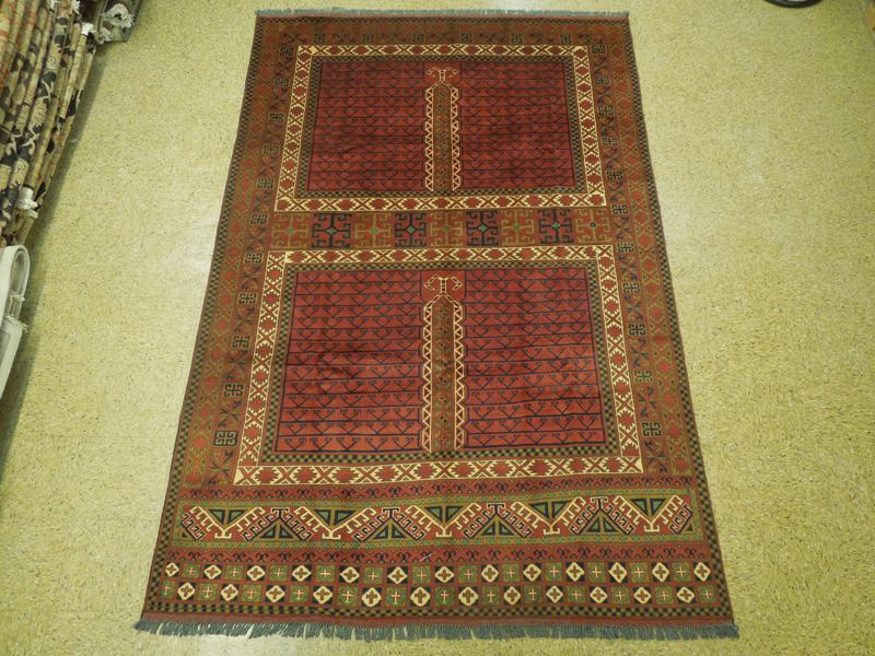 6.6 x 9.8 Afghan Hatchlu Tribal Rug #PIX-17967