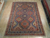 Load image into Gallery viewer, 8.9 x 11.3 Genuine Persian Tribal RARE ANTIQUE YALAMEH Rug Wool on Wool #PIX-18182
