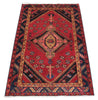 Load image into Gallery viewer, 3.7 x 5.7 Persian Village Tribal Rug Dark Colors #PIX-82697