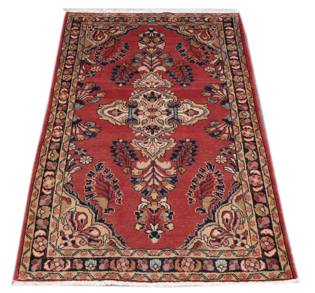 3.7 x 5.4 Persian Lilihan Rug #PIX-82754
