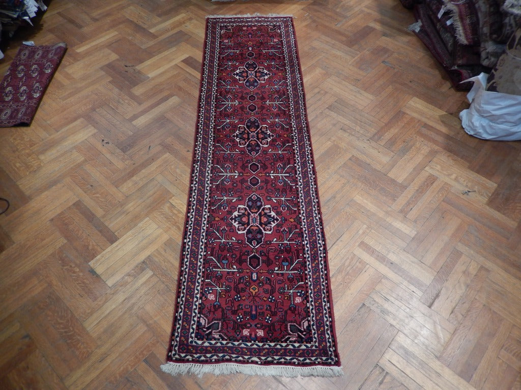 11' Feet Persian Runner Handmade Wool #PIX-23201