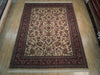 Load image into Gallery viewer, 8.9 x 11.4 Semi-Antique Persian Heriz Rug All Over Ivory #PIX-18391