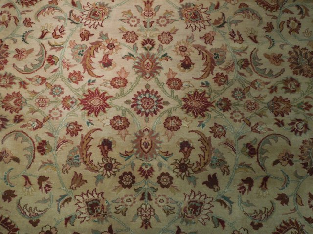 6.5 x 10 Quality Wool Handmade Rug #PIX-15595