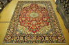 Load image into Gallery viewer, 8.4 x 10.10 Persian Najaf Esfahan Wool Rug RED BLUE #PIX-28965