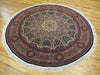 Load image into Gallery viewer, 8 x 8 Fine Quality Wool and Silk Dom Esfahan Rg #PIX-26301