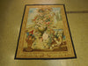 Load image into Gallery viewer, 4.4 x 6 Beautiful Hanging Tapestry Art Handmade Rug Wase, dog, Flowers #PIX-25828