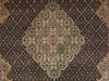Load image into Gallery viewer, 5.5 x 7.10 New Tabriz Mahi Rug Wool and Silk Handmade India #PIX-15781