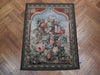 Load image into Gallery viewer, 4 x 5.5 Handmade Tapestry Wool Silk Hanging Rug #PIX-22573