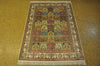 Load image into Gallery viewer, 4 x 6 Transitional Garden Bakhtiar Silk Handmade Rug #PIX-28680