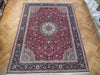 Load image into Gallery viewer, 9.8 x 12.10 High Quality Authentic Persian Tabriz Rug Handmade Iran Wool and Silk 400 KPSI #PIX-21871