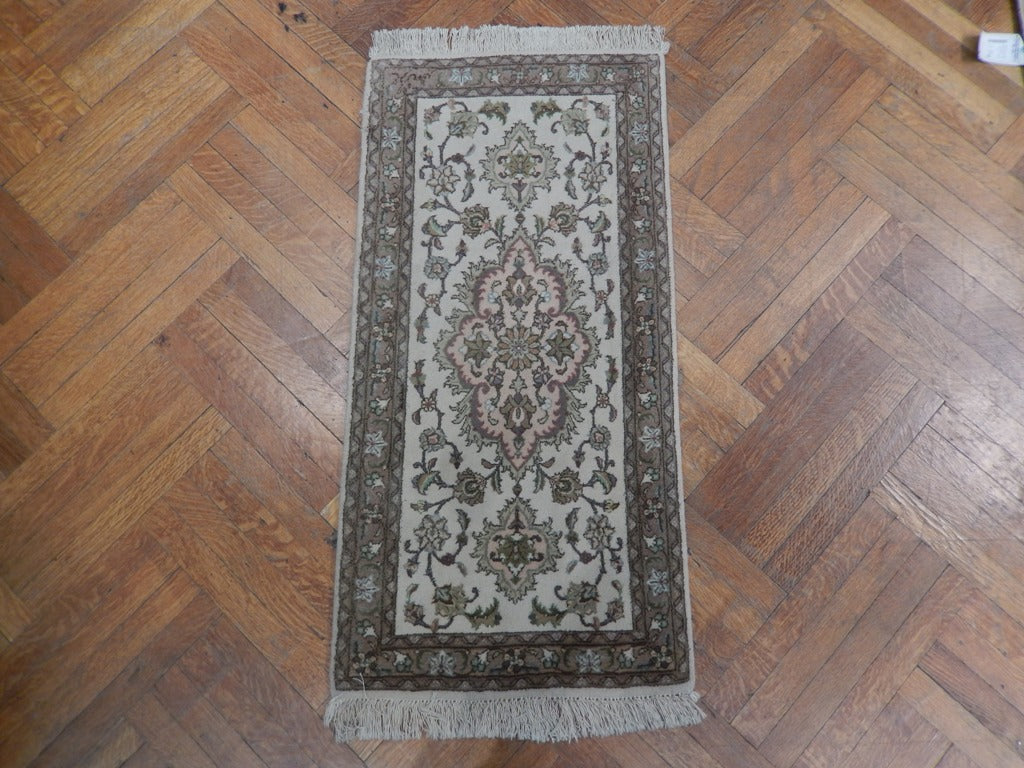 2 x 4 Persian Tabriz Wool Signed #PIX-23030