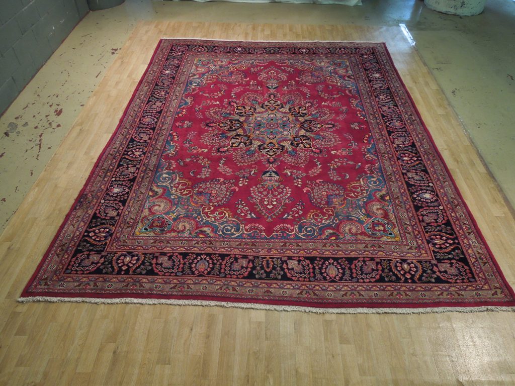 12 x 15 Persian Rug Hand-knotted Wool #B-74428
