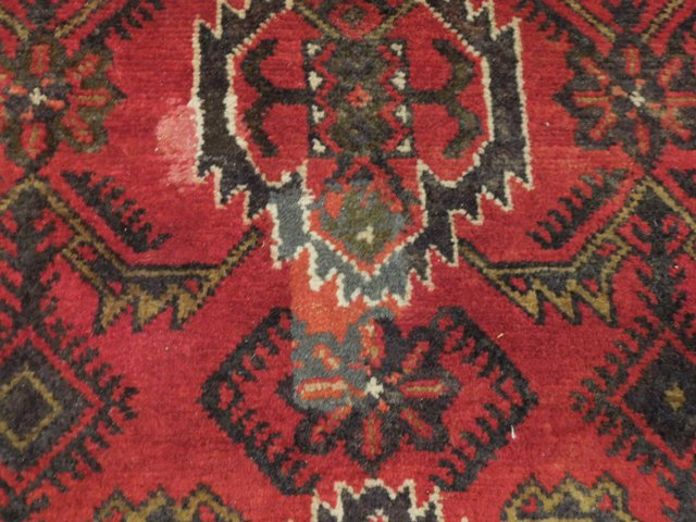 8.9 x 11 Semi-Antique Persian Tribal Hamadan Rug #PIX-15326