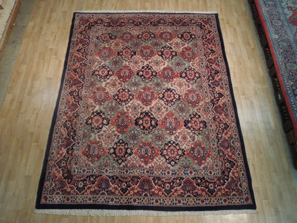 8.2 x 10.5 Persian Sarouk Rug Garden Bakhtiar #PIX-18222