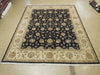 Load image into Gallery viewer, 8 x 10 Quality Wool Hand-Knotted Jaipur Rug Black #PIX-25660