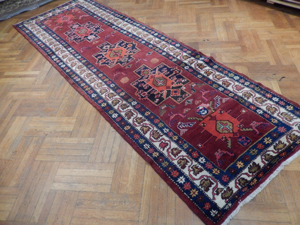 4.4 x 13 Wide Runner Persian tribal #PIX-23110