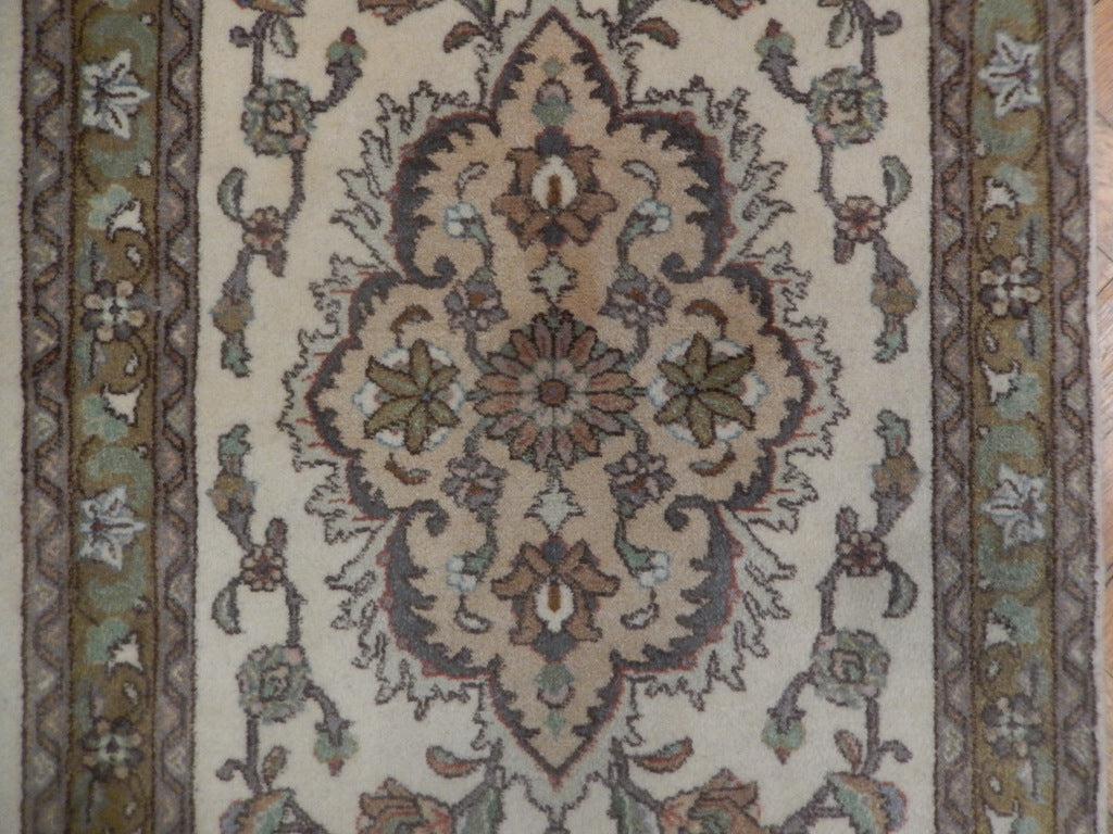 2 x 4 Small Persian Tabriz Rug Signed #PIX-23031