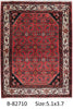 Load image into Gallery viewer, 3.7 x 5 Iran Hamadan Rug #PIX-82710