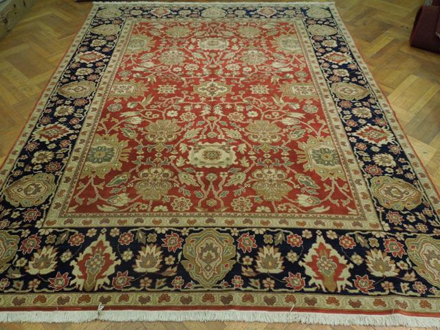 8.1 x 10 Quality Hand-Knotted Zigler Area Rug #PIX-16684