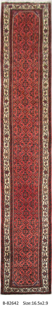 16' Feet Long Persian Herati Runner #PIX-82642
