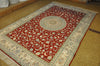 Load image into Gallery viewer, 6 x 9 Traditional Silk Rug Hand-Knotted #PIX-27582