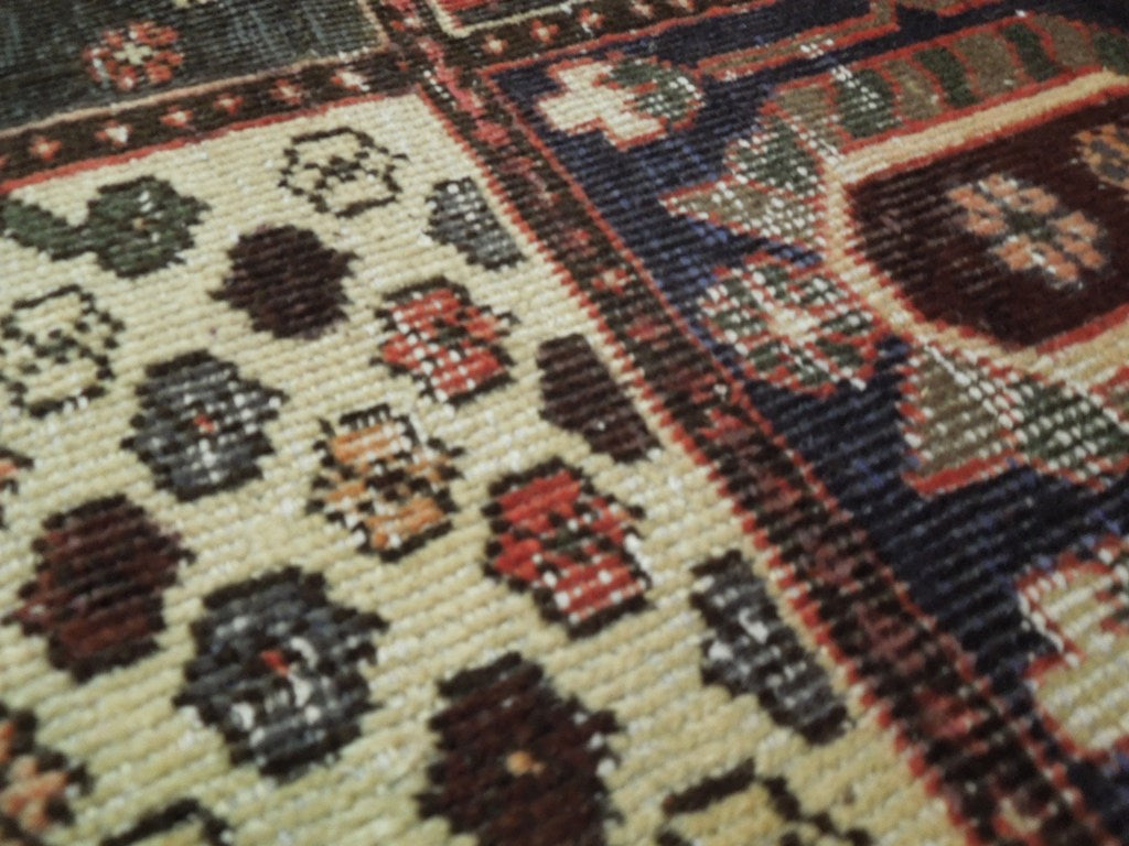 6.8 x 10 Persian Tribal Bakhtiar Garden Pattern Rug #PIX-19877