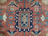 Load image into Gallery viewer, 8 x 11.3 Authentic Persian Antique Serapi Rug 1940's #PIX-22384