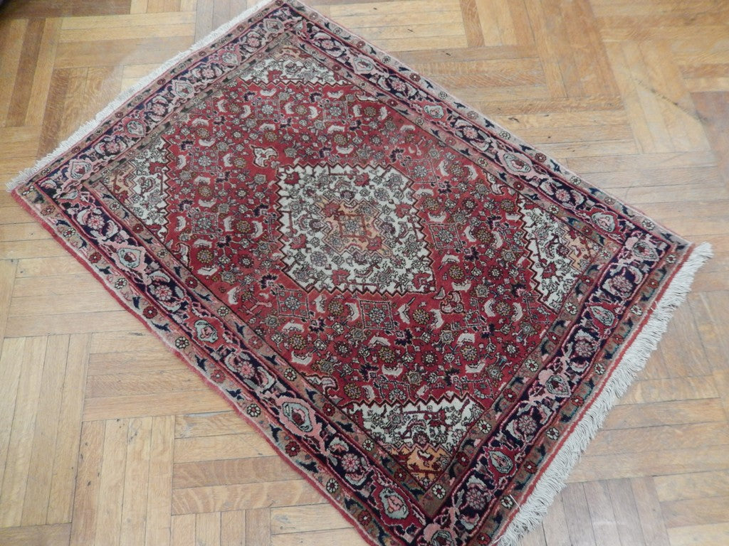 4 x 5.5 Classic Persian Bijar Wool Rug #PIX-22739