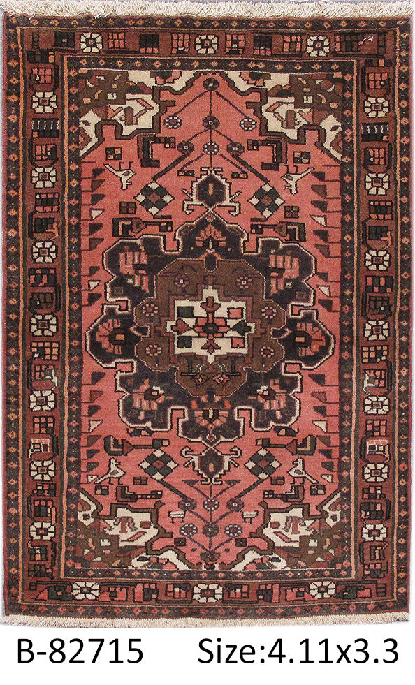3 x 5 Persian Tribal Hamadan Rug #PIX-82715