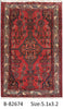 Load image into Gallery viewer, 3.4 x 5 Persian Tribal Hamadan Rug #PIX-82674