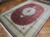 Load image into Gallery viewer, 8 x 11 Pure Silk High Quality Authentic Persian Qom Rug Handmade Iran 500 KPSI #PIX-21946
