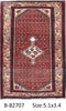 Load image into Gallery viewer, 3.4 x 5 Persian Hamadan Mahal Rug TRIBAL #PIX-82707