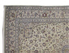 Load image into Gallery viewer, 8.1 x 11.7 Signed Authentic Persian Ivory Kashan Rug #B-80997