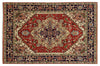 Load image into Gallery viewer, 8 x 9.9 NEW Hand-Knotted India Serapi Heriz Rug #B-79305