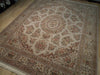 Load image into Gallery viewer, 8 x 9.6 Quality Wool and Silk Hand-knotted beautiful Tabriz Rug #PIX-18633