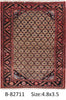 Load image into Gallery viewer, 3.5 x 4.8 Persian Kamelhel Rug Iran Hamadan Carpet #PIX-82711