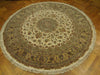 Load image into Gallery viewer, 8 x 8 Quality Wool and Silk handmade Rug  #PIX-20858