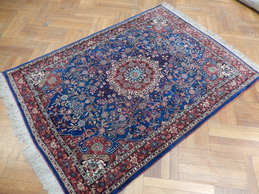 4.7 x 6.4 Authentic Persian Wool Handmade Tabriz Rug #PIX-21807